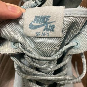 Nike Air Force 1 Urban Utility Hightops Sky Blue